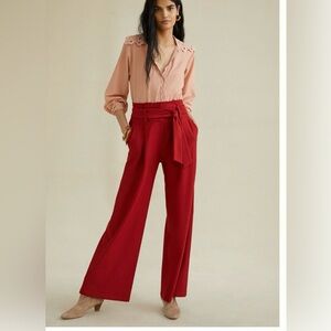 Anthropologie Vibrant Red Apparel